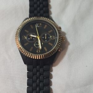 Black and Gold Men's Watch